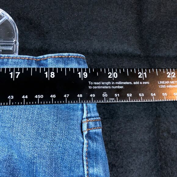 Torrid Womens Jeans Blue Denim Mid Rise Straight Leg Stretch 18R - Picture 4 of 9